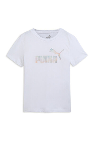 Puma Cotton ESS+ Summer Daze Graphic T-Shirt - White