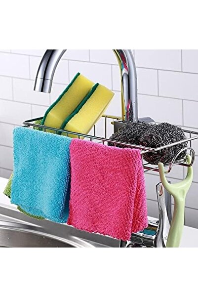 O Ozone Sink Organizer Kitchen Faucet Sponge Holder Stainless Steel Faucet Storage Rack Hanging Mult