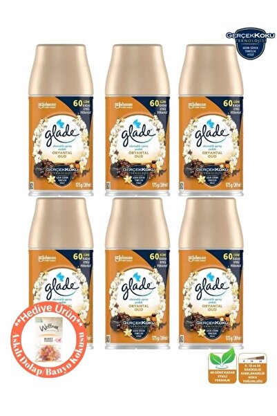 Glade Oda Kokusu Yedek Sprey Oryantal 6 x 269 ml Promosyon Paketi