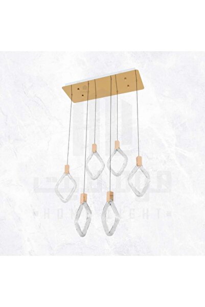 homelight ثريا مودرن ليد ذهبي - موديل A