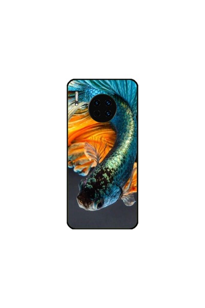 Atlas Персонализиран калъф и силиконов филм за Huawei Mate 30, Риби #1, много...