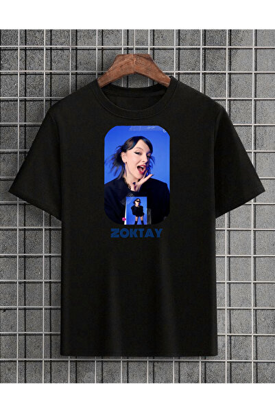 lewibafashion TRICOU DE DESIGN SPECIAL, DIN BUMBAC NEGRU, CU DESIGN ZOKTAY, C...