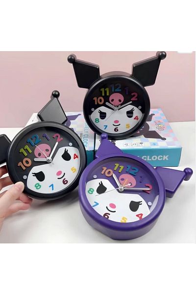 BALCI HEDİYELİK Kuromi Table Top Alarm Clock