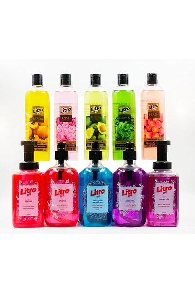 litro Litro Complete Care Package: A complete set for hand and body care.