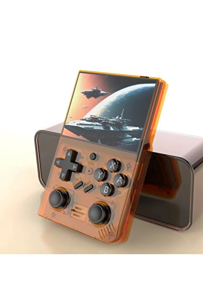 İMEXTECH R35 Plus 3.5 Inç Ips Ekran Retro Handheld Video Oyunu Konsolu Mini Video Oynatıcı 15000 Oyun Keyfi