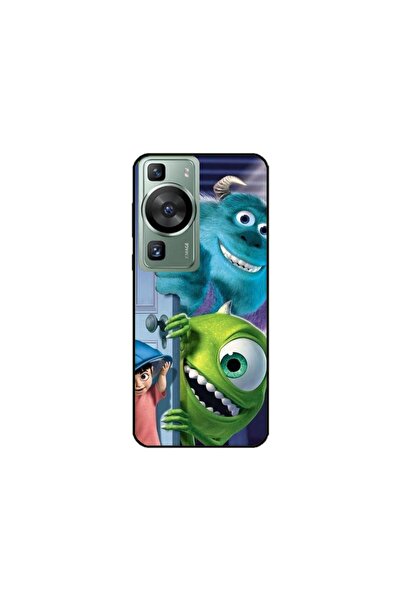 Atlas Husa personalizata si Folie de Silicon Huawei P60 Pro, Monster INC, mul...