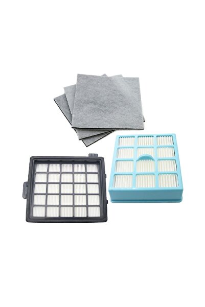 PAA-home Set filtru hepa anterior posterior + 3 filtre bumbac compatibile Phi...
