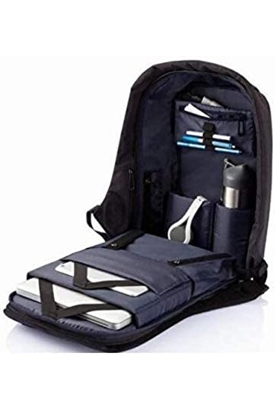 Türkiye حقيبة ظهر مضادة للسرقة مع منفذ شحن USB حقيبة كتف للطلاب ورجال الأعمال