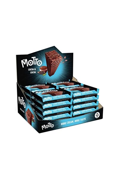 OEM My Motto Cacao wafers, box of 20 pieces x 34 grams
