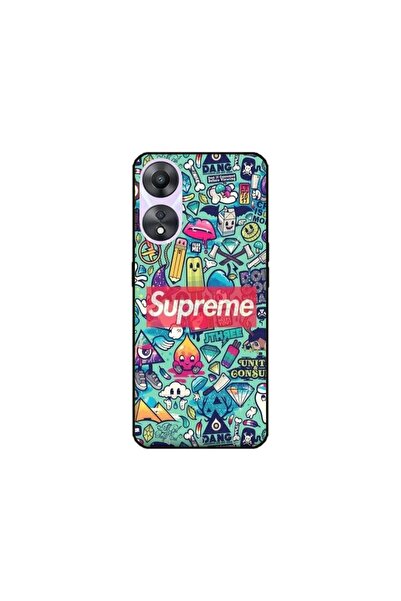 Atlas Husa personalizata si Folie de Silicon Huawei P50 Pro, Supreme, multico...