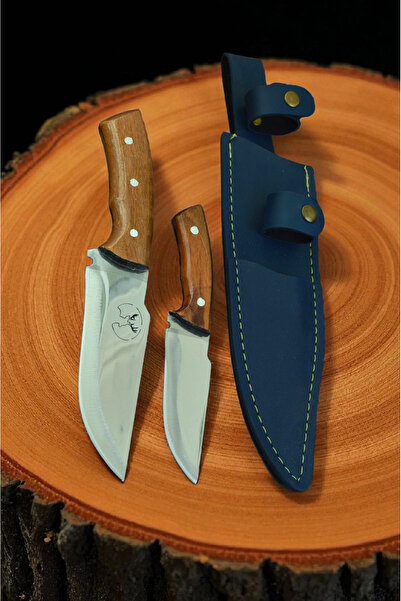 MERTCAN KNİFE Babaoğul ikili outdoor av ve kamp bıçağı mutfak bıçağı çakı kas...