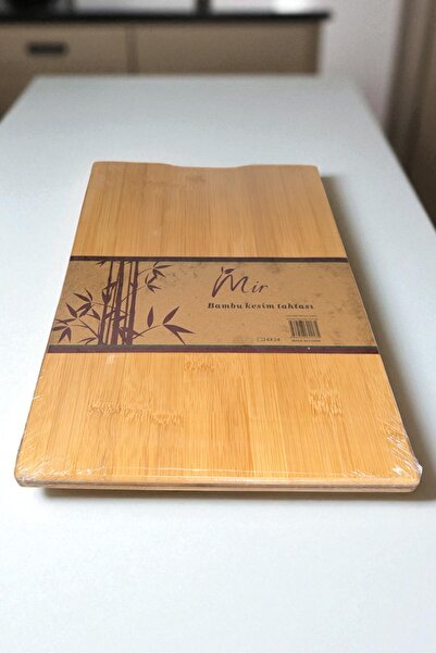 MİR Bambu Kesim Panosu Metal Saplı 36x26 cm