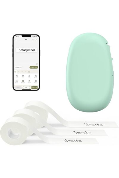 SUPVAN E10 Wireless Mini Label Printer, Green