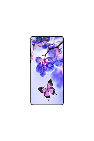 Atlas Εξατομικευμένη θήκη και μεμβράνη σιλικόνης Huawei P10, Πεταλούδα #2, πο...