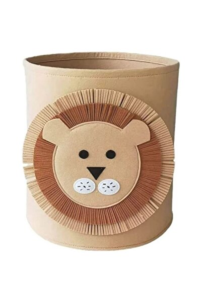 Mixbo Foldable Storage Basket for Toys Mixbo, Lion, 37 x 35 cm, Brown
