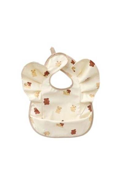 Mixbo Bavetă impermeabilă pentru fete, 6-24 luni, Mixbo, model ursuleț