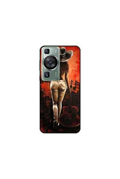 Atlas Εξατομικευμένη θήκη Huawei P60 Pro, Sexy Lady, πολύχρωμη, S1D1M0113