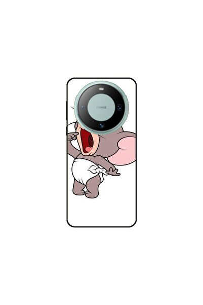 Atlas Husa personalizata si Folie de Silicon Huawei Mate 60, Tom and Jerry #3...