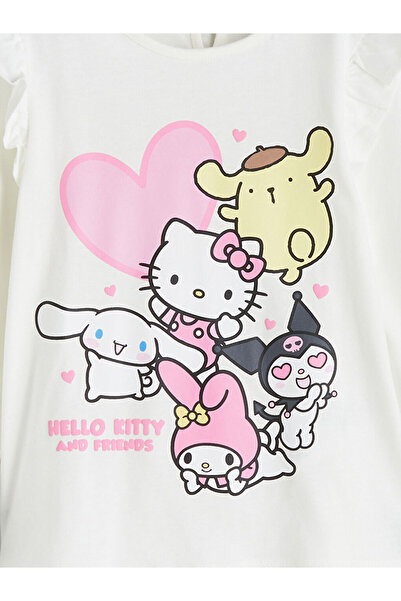 LC Waikiki Sparkling Selections from Shining Store | Crew Neck Printed Girl's T-Shirt