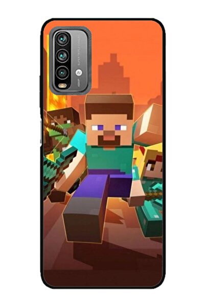 Atlas Προσαρμοσμένη θήκη Xiaomi Redmi Note 9S, Minecraft #1, πολύχρωμη, S1D1M...