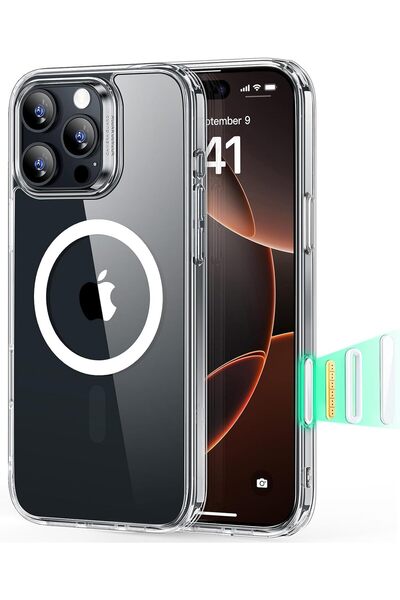 ESR Case for iPhone 16 Pro, Compatible with MagSafe, Military Grade Protection, Magnetic Transparent
