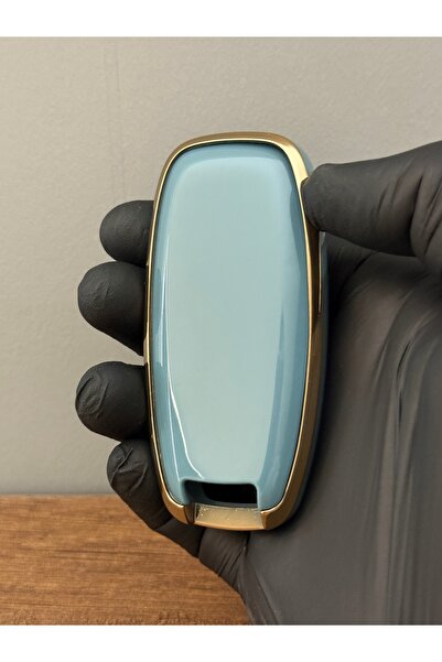 Mavi Keys Nissan Qashqai - X-Trail -Juke Carcasă nouă cu 3 butoane Husă de protecție pentru chei din silicon – Gri