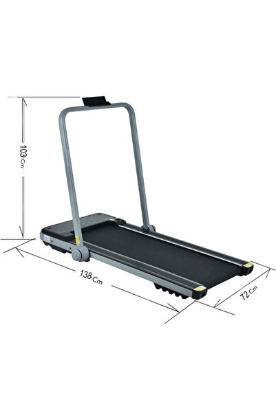 BUNCA Electric Treadmill Model 361A - Foldable, Bluetooth, Smart Display | 1 HP - Holds up to 100 kg