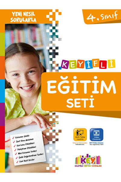 Key Kaliteli Eğitim Yayınları 4. Sınıf Keyifli Eğitim Seti (6 Kitap 2025)