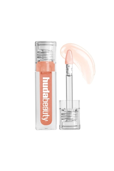 Huda Beauty ملمع شفاه من هدى بيوتي فو فيلر اكسترا شاين -Peach
