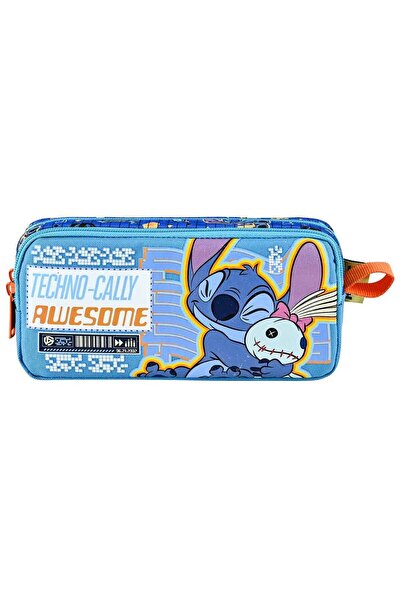 Frocx Stitch Desenli Mavi Kalem Kutusu OTTO.49113