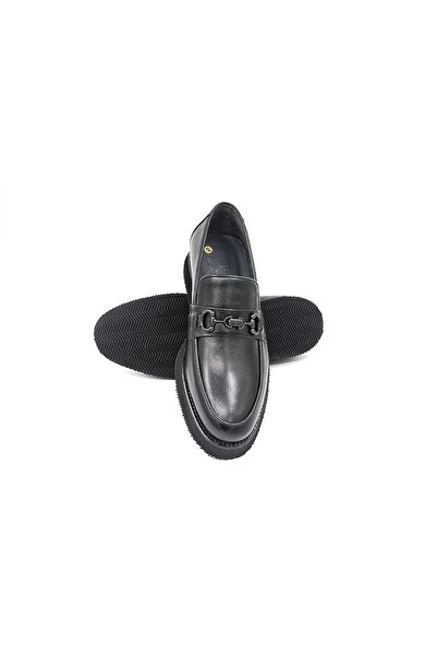 LUCIANO BELLINI E4204 Мъжки мокасини - Черни