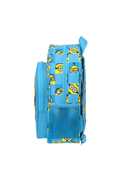 Minions School Bag Minionstatic Blue 26 x 34 x 11 cm
