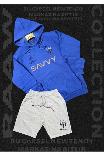 Minikelya Unisex Sports Set Inspired by Al Hilal |   Sports Set for Both Sexes Inspired by the Crescent – Limited Edition