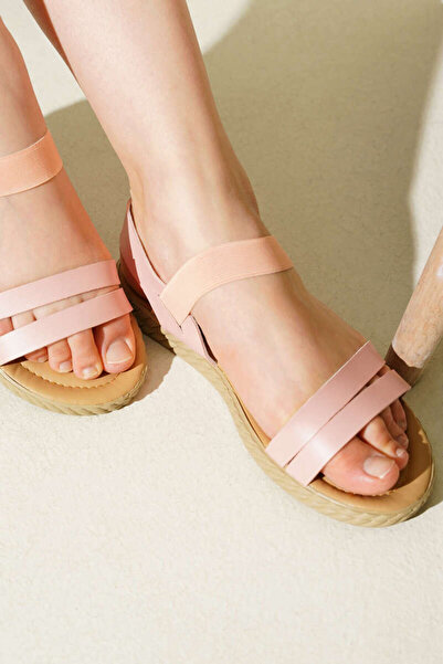 ALMİNA Double Belted Women's Sandals