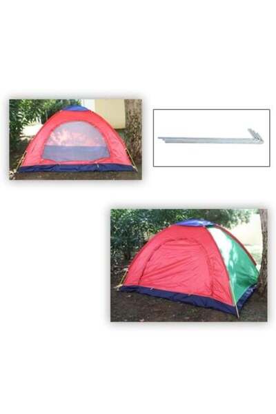 Evvano خيمة تخييم سهلة التركيب تتسع لـ 3 - 4 أشخاص - مع حقيبة للحمل