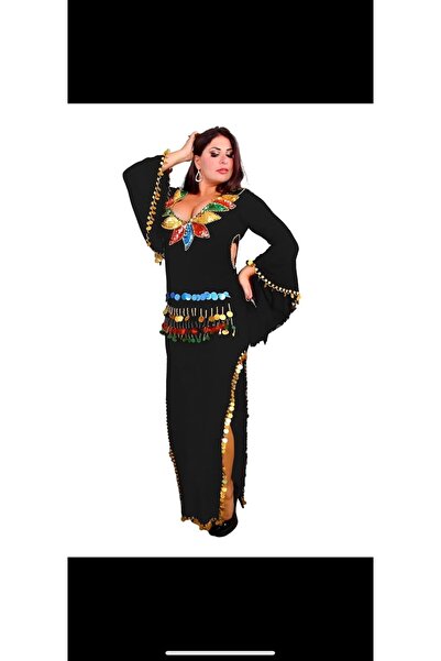 GENERAL Long Dress for Women - Red Dance Costume