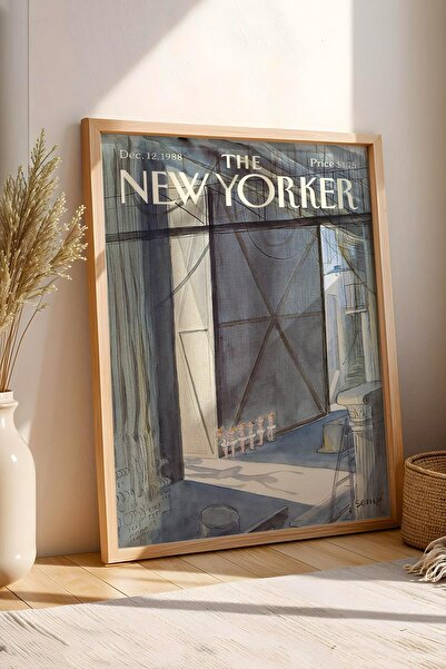 Saturn Tabloul înrămat The New Yorker 12 decembrie 1988 - Tabloul de așteptăr...