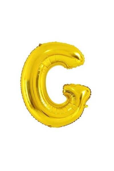 Generic Letter G Foil Balloon – Large 40 Inch – Gold