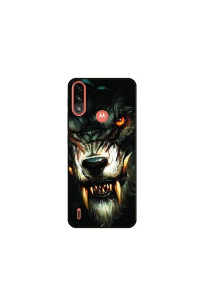 Atlas Husa personalizata Motorola Moto E7i Power, Wolf, multicolor, S1D1M0286