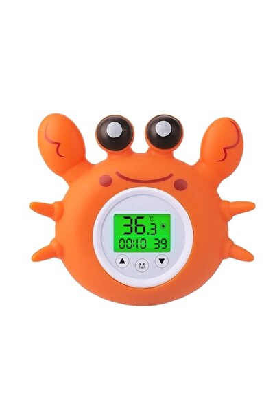 Mixbo Termometru digital de baie Mixbo, Bebeluși, Crab, Portocaliu