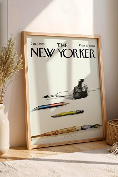 Saturn The New Yorker Рамкова картина 6 януари 1975 г. - Таблица с инструмент...