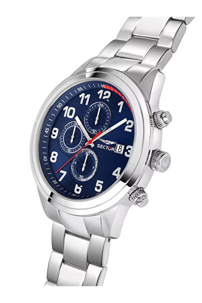 Sector Mens Watch R3273740003, Quartz, 45mm, 5ATM