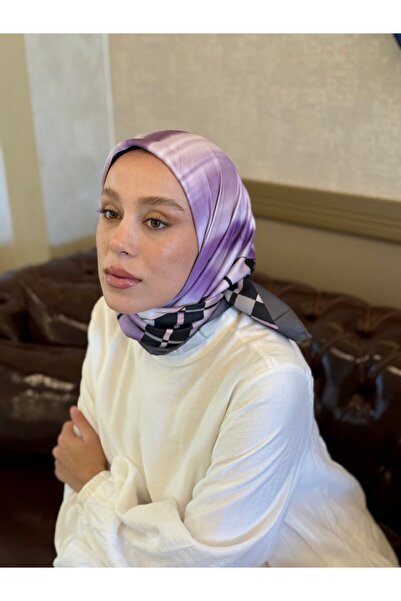 Modakaşmir Lattice Pattern Twill Scarf