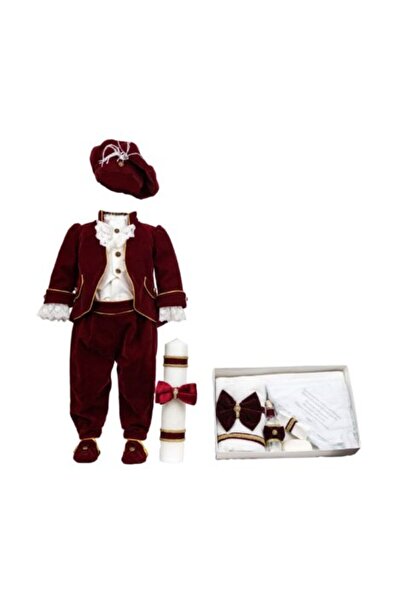 fantasialand Baptism Set 7 Pieces, Teddy Bear with Balloons Cream Color