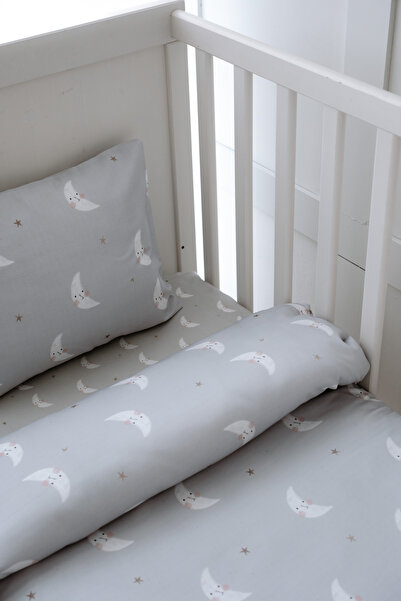 NOU Mini Moons Baby Duvet Cover Set (100X150) - Mini Moons