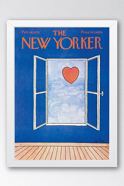 Saturn Pictură înrămată The New Yorker 14 februarie 1970 - Pictură de Ziua În...