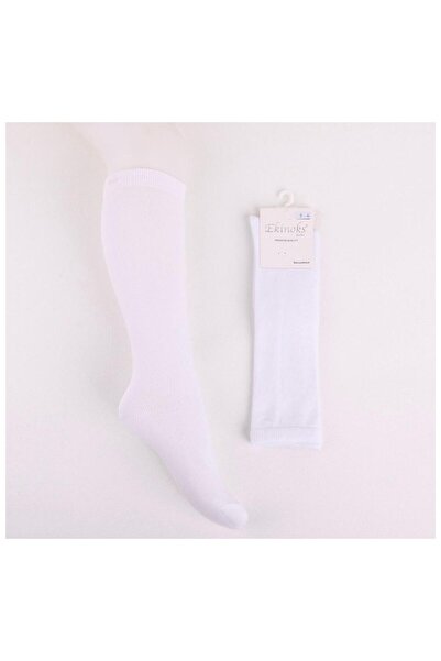skycott χωρίς ραφές - Κάλτσες για κορίτσια μέχρι το γόνατο, λευκό χρώμα, σχολ...