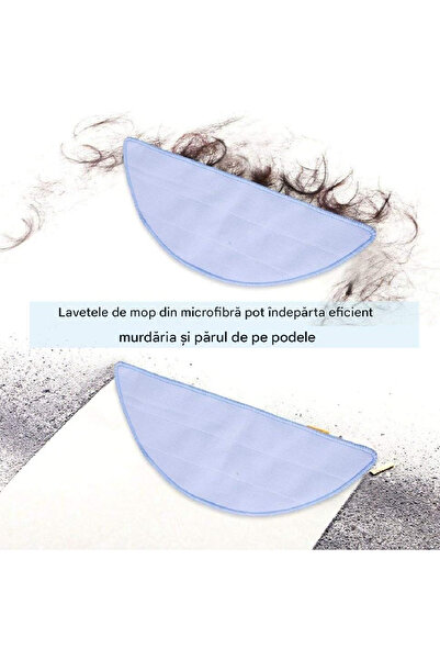 PAA-home Set 2 rezerve mop , compatibile cu Chuwi iLife V5S V3 V3 + V5 V5 Pro X5 iLife V5PRO