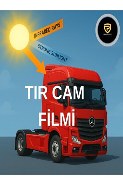 Provelox TIR KABİN İÇİ CAM FİLMİ UV VE ISI KORUMA 75 CM X 6 METRE