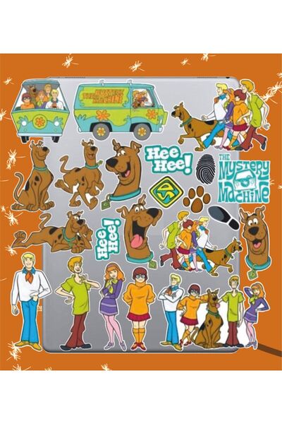 hediyenebak Scooby Doo Sticker Set |   Laptop Agenda Notebook Tablet Phone Notebook Sticker Bullet Journal